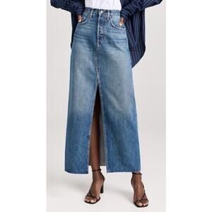 Favorite Daughter The Sadie Denim Maxi Skirt Camden Wash NWT